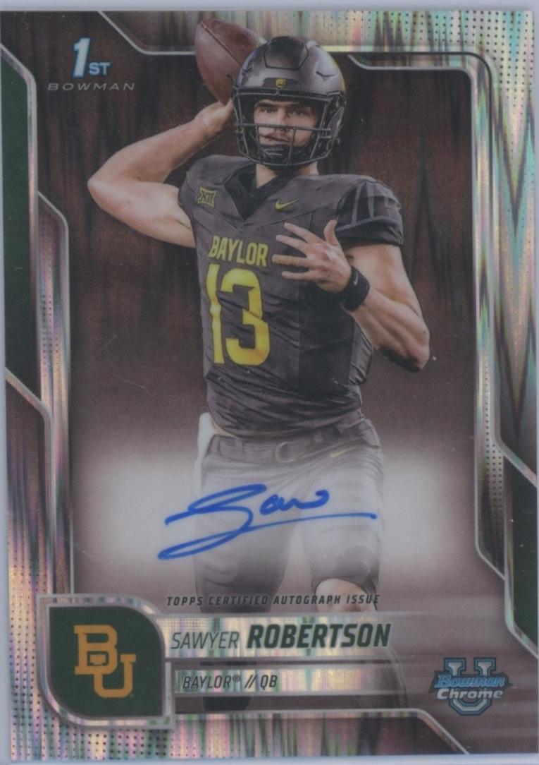Sawyer Robertson [Stealth Refractor] #BCA-SR