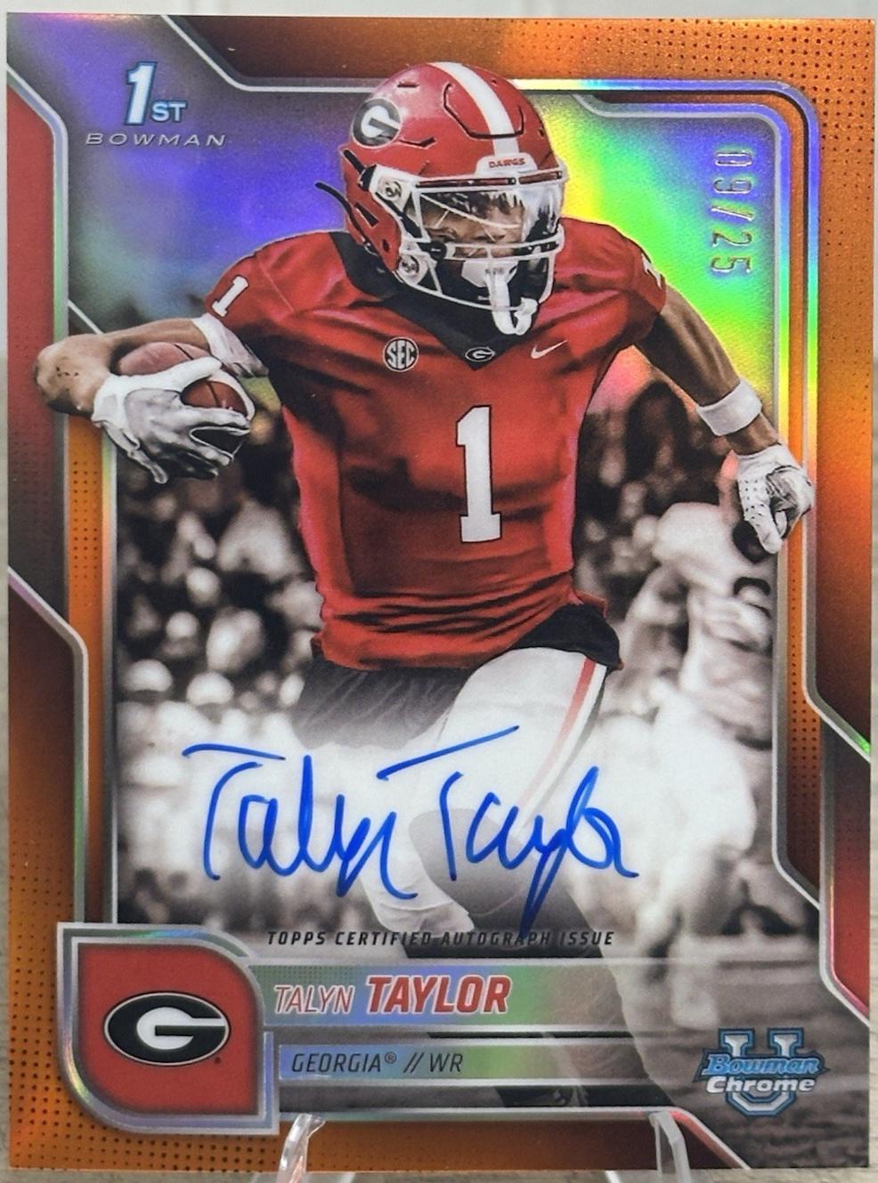 Talyn Taylor [Orange Refractor] #BCA-TTA