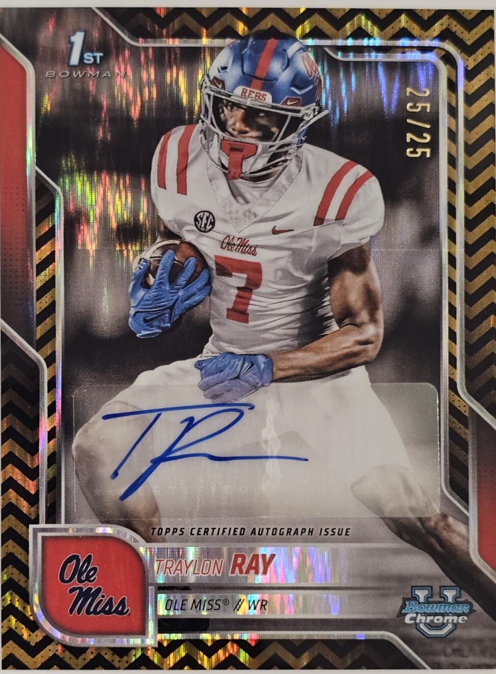 Traylon Ray [Orange Refractor] #BCA-TR