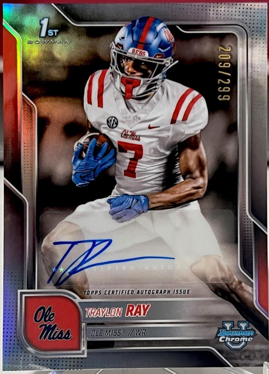 Traylon Ray [Refractor] #BCA-TR