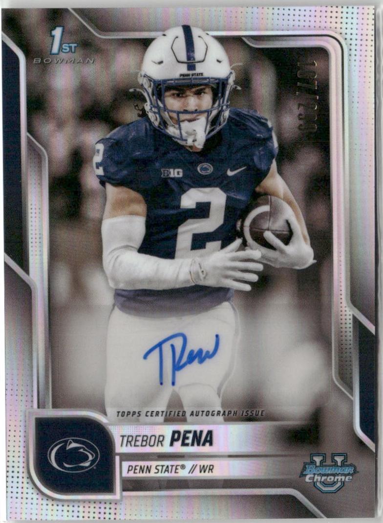 Trebor Pena [Refractor] #BCA-TPE