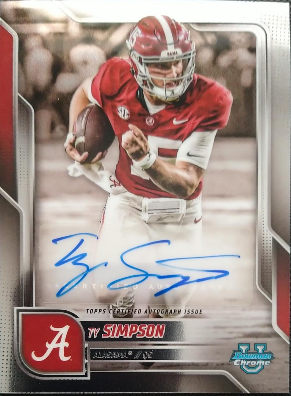 Ty Simpson #BCA-TS