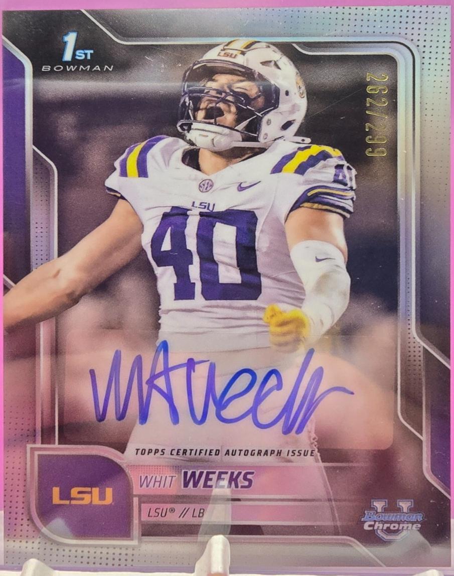 Whit Weeks [Refractor] #BCA-WW