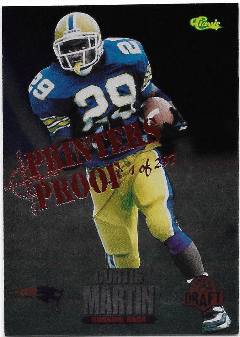 Curtis Martin [Printer's Proof Silver] #84