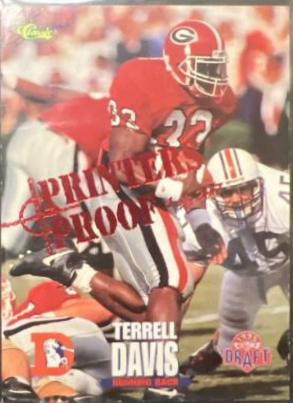 Terrell Davis [Printer's Proof Silver] #54