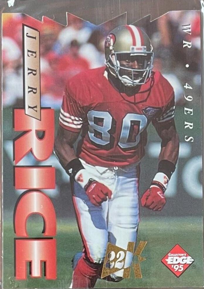 Jerry Rice [22K Gold Die Cut] #177