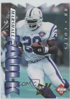 Marshall Faulk [22K Gold Die Cut] #82