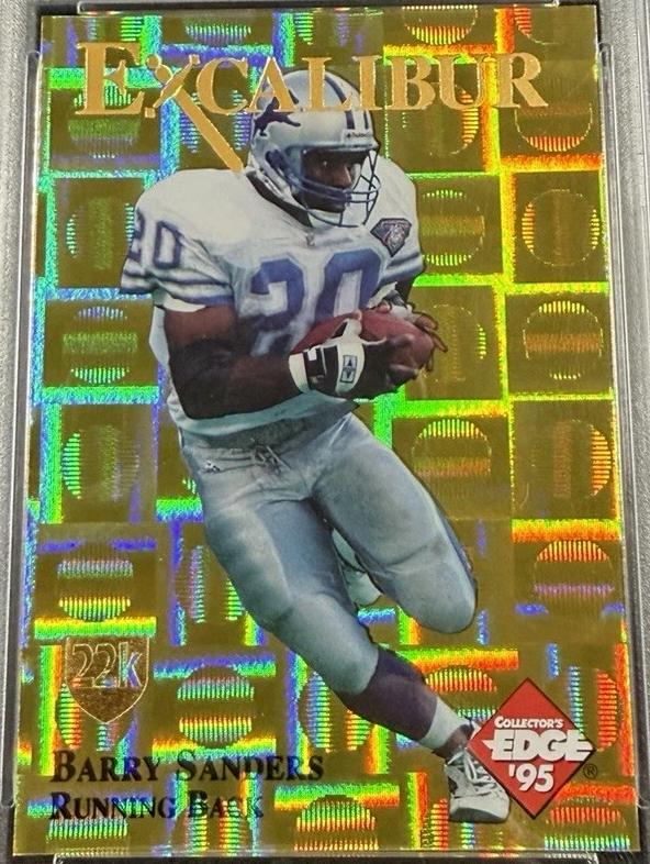 Barry Sanders [Gold Shield Gold Prism] #2
