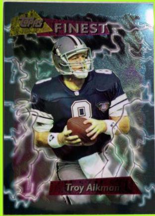 Troy Aikman [Refractor] #185