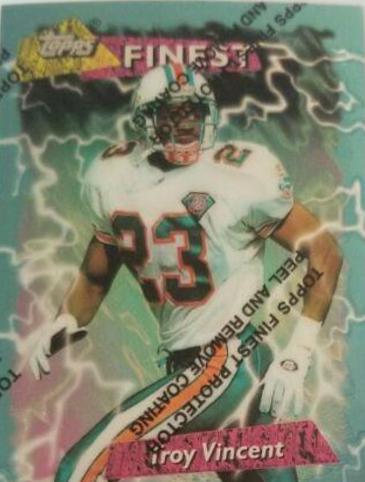 Troy Vincent [Refractor] #187