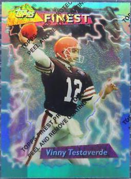 Vinny Testaverde [Refractor w/ Coating] #197