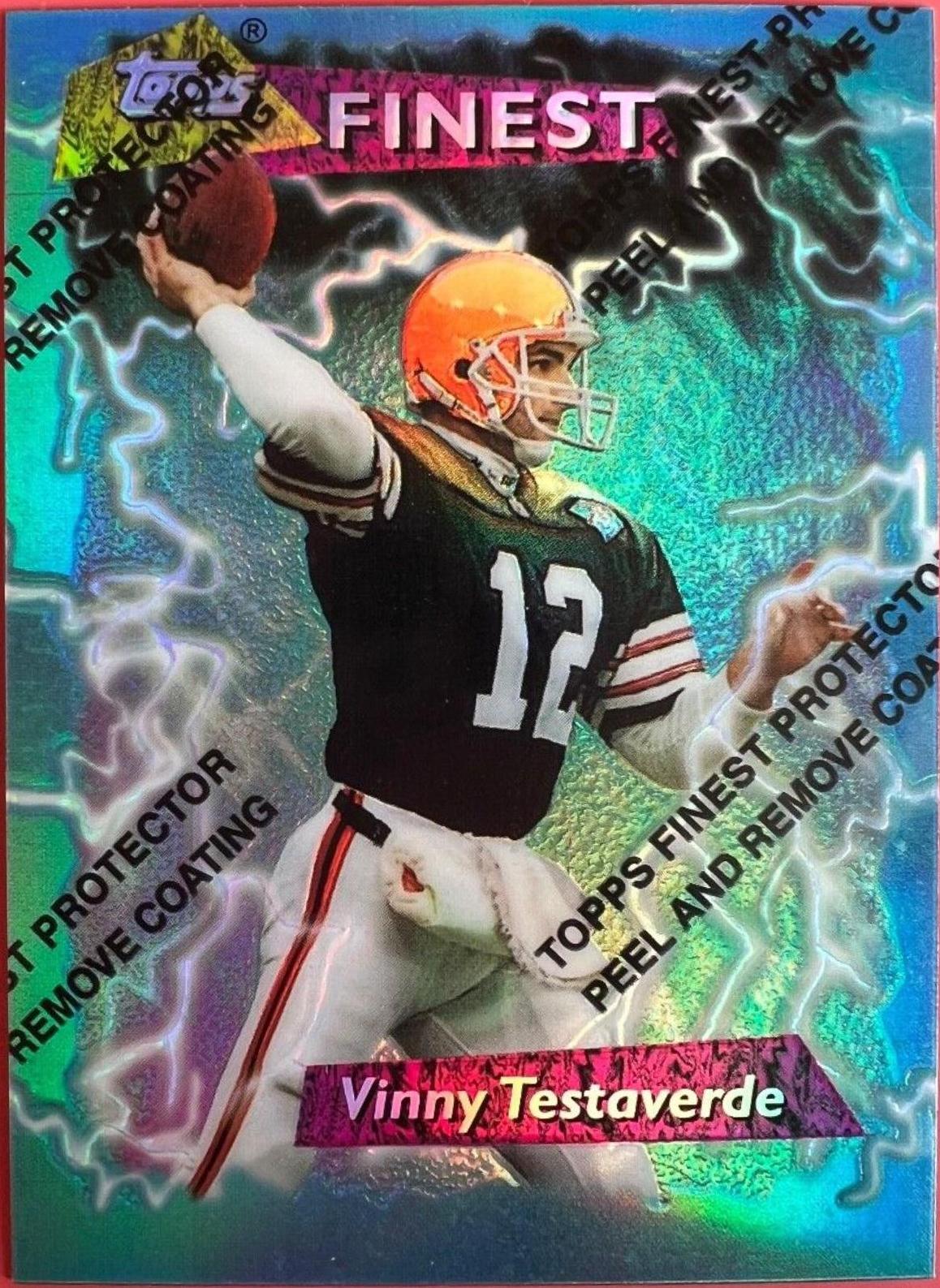 Vinny Testaverde [Refractor] #197