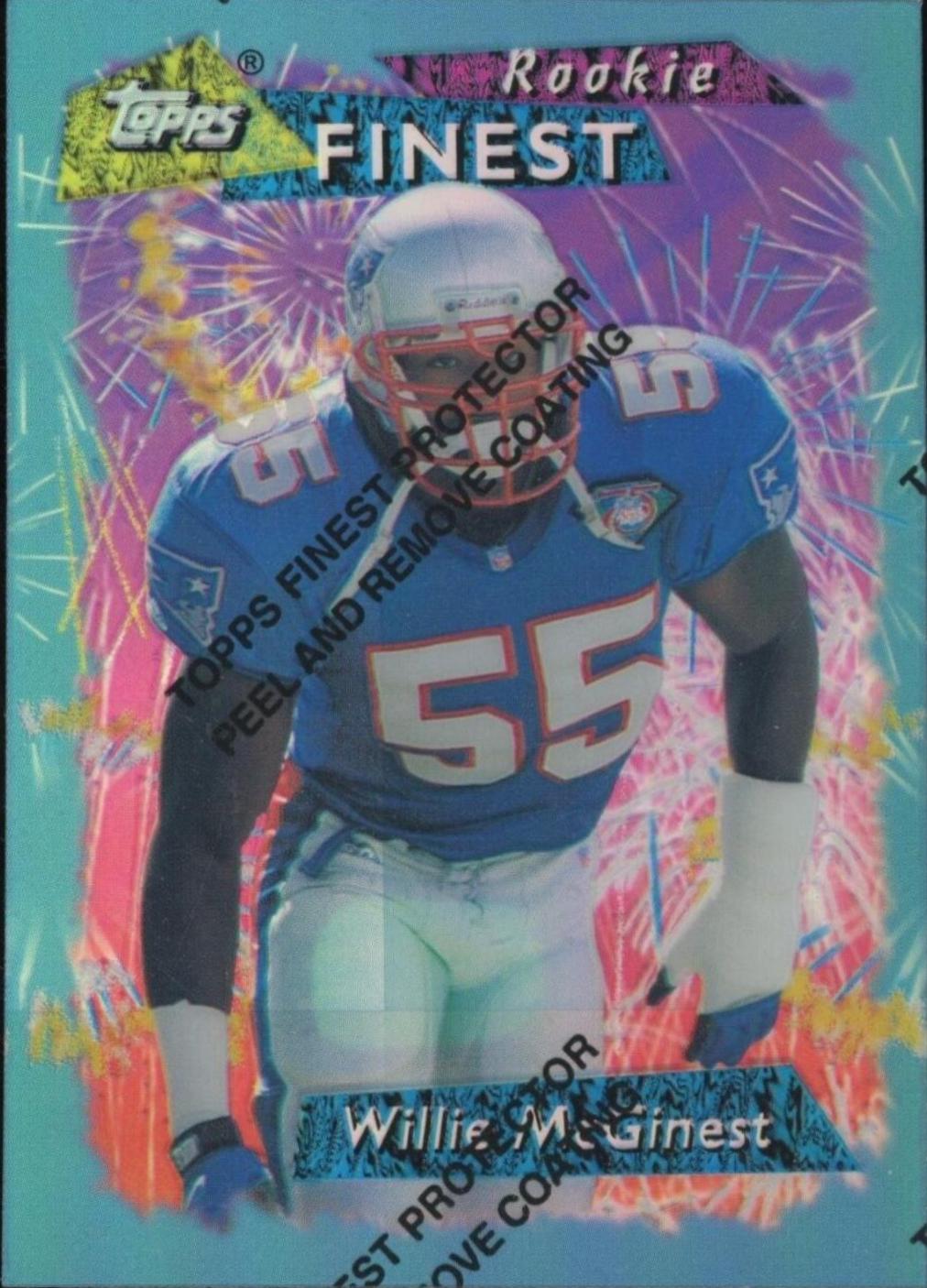 Willie McGinest [Refractor w/ Coating] #110