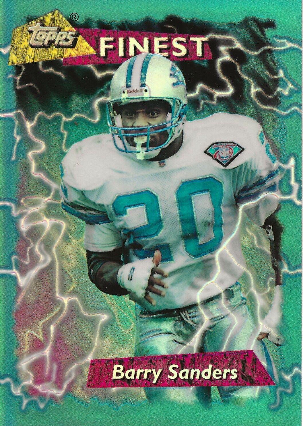 Barry Sanders [Refractor] #17