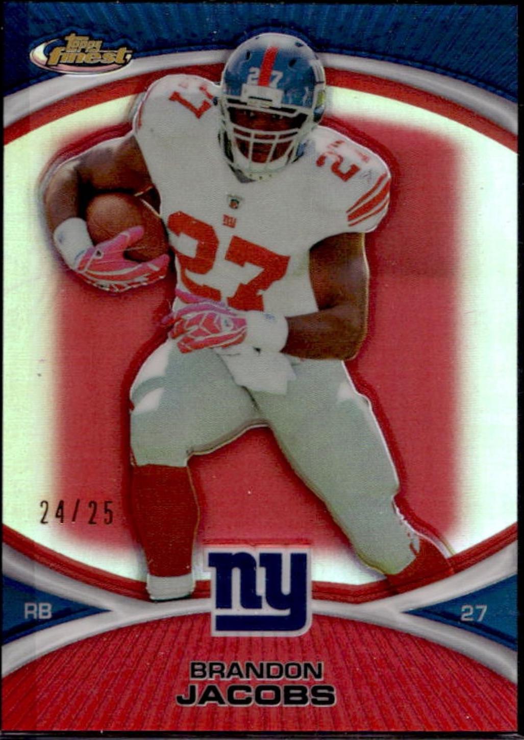 Brandon Jacobs [Red Refractor] #6