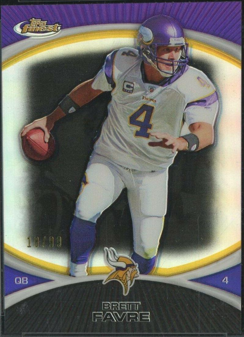 Brett Favre [Black Refractor] #62