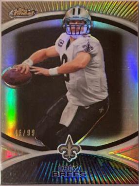 Drew Brees [Black Refractor] #50