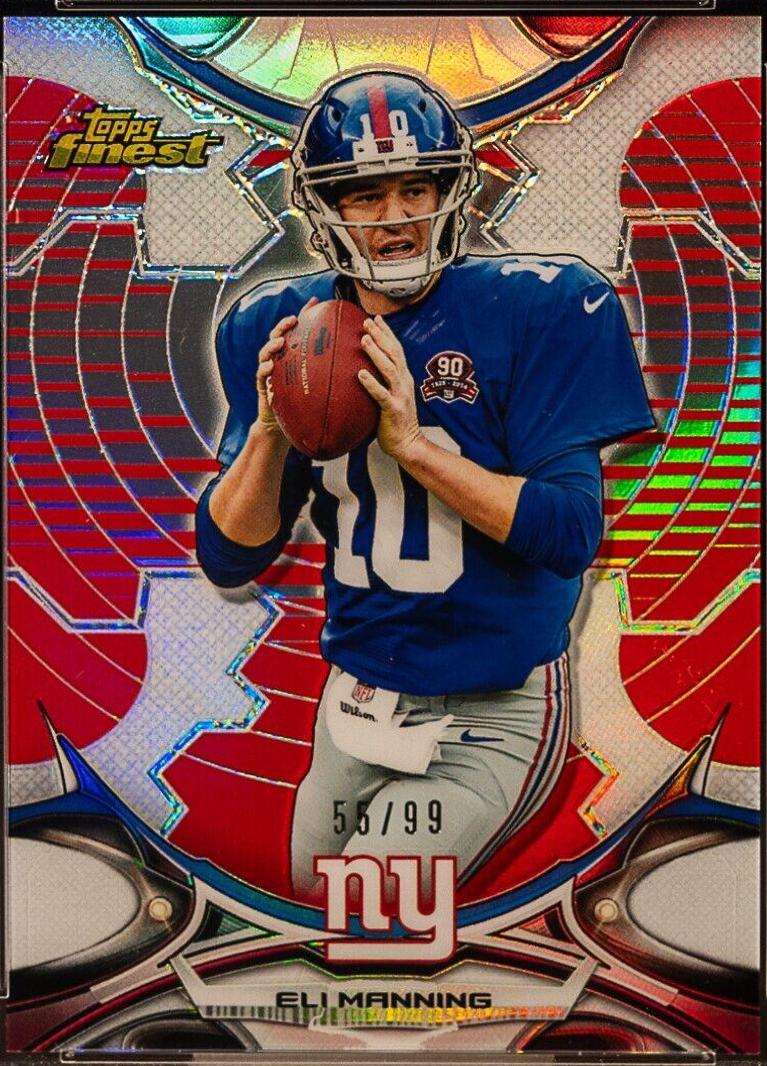 Eli Manning [Red Refractor] #98