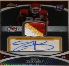 Eric Berry [Signed Patch Refractor] #102