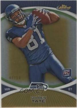 Golden Tate [Gold Refractor] #65