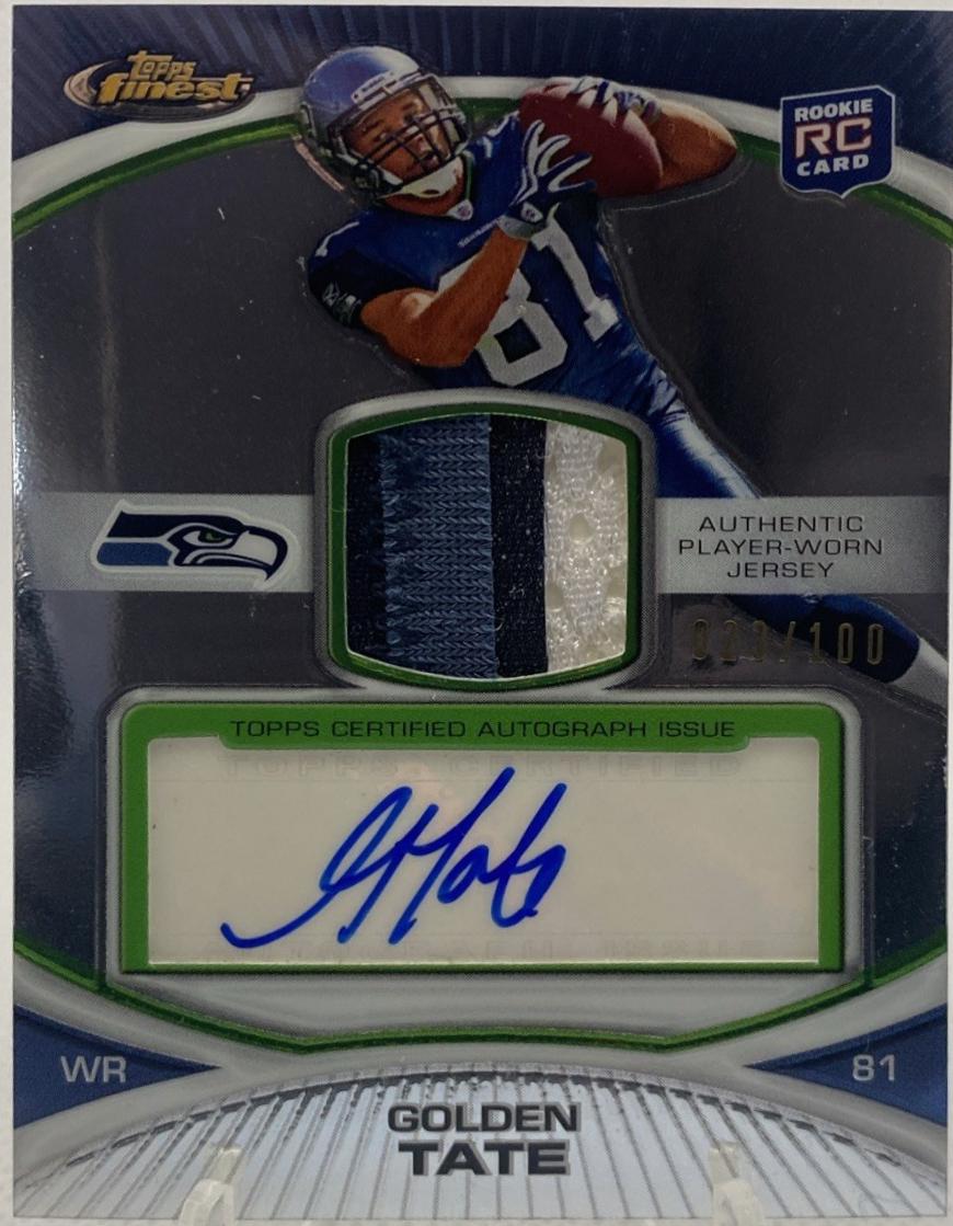 Golden Tate [Signed Patch] #65