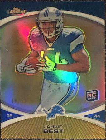 Jahvid Best [Gold Refractor] #59