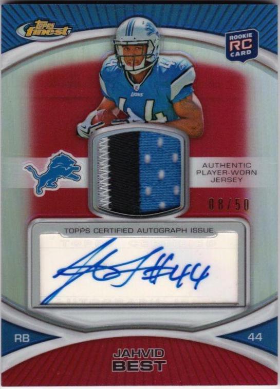 Jahvid Best [Refractor] #59