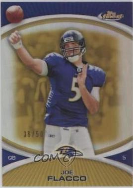 Joe Flacco [Black Refractor] #105