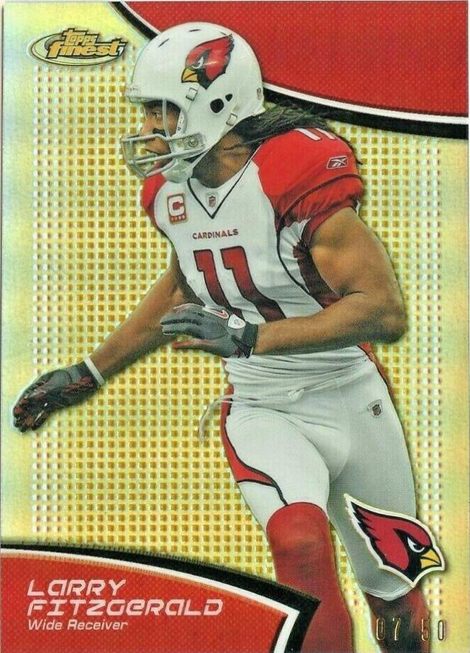 Larry Fitzgerald [Gold Refractor] #90