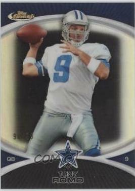 Tony Romo [Black Refractor] #120
