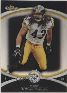 Troy Polamalu [Black Refractor] #70