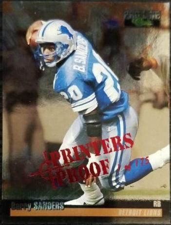 Barry Sanders [Printer's Proofs Silver] #206