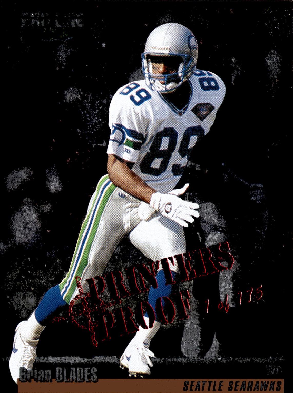 Brian Blades [Printer's Proofs Silver] #228