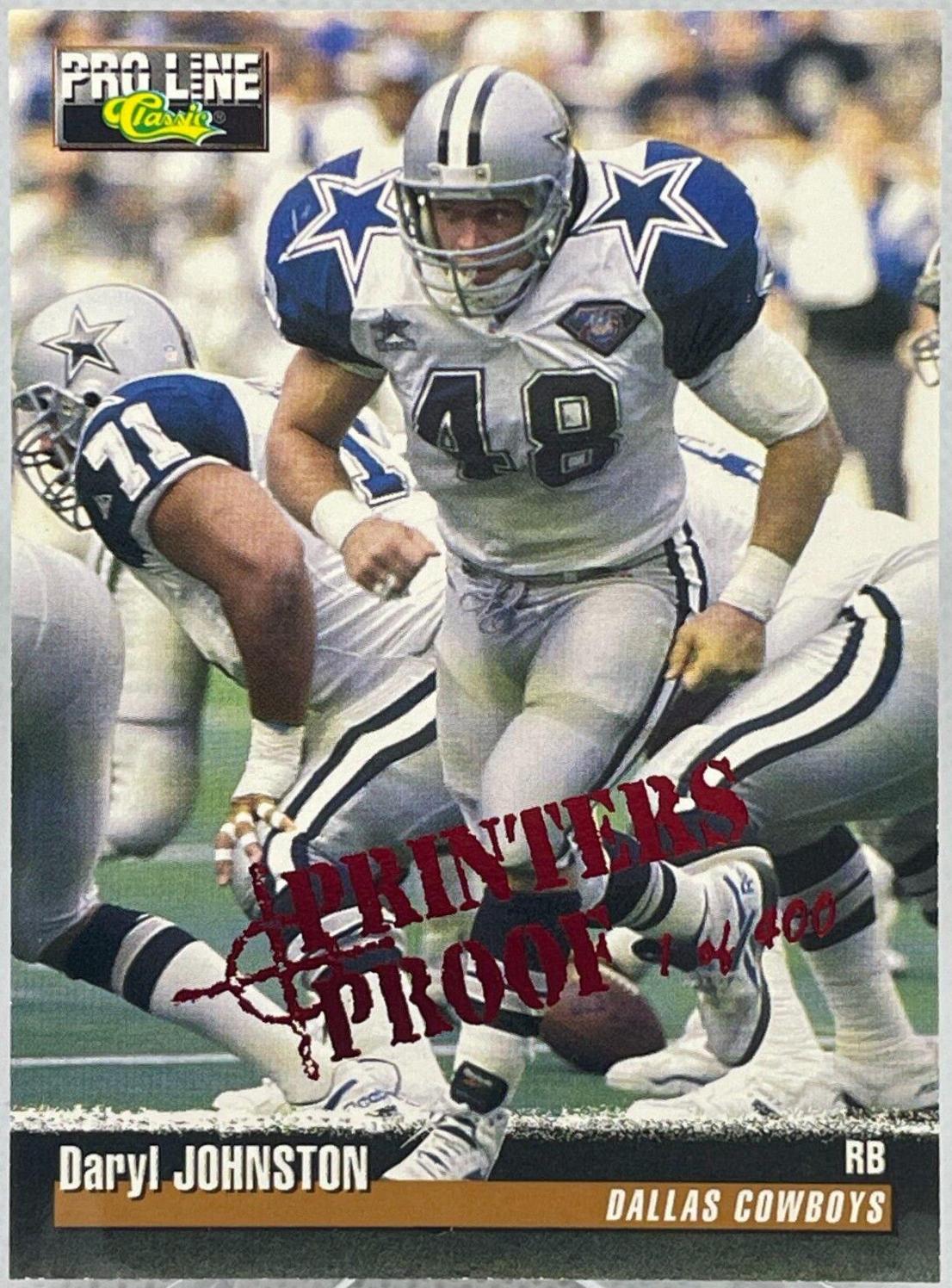 Daryl Johnston [Printer's Proofs] #61