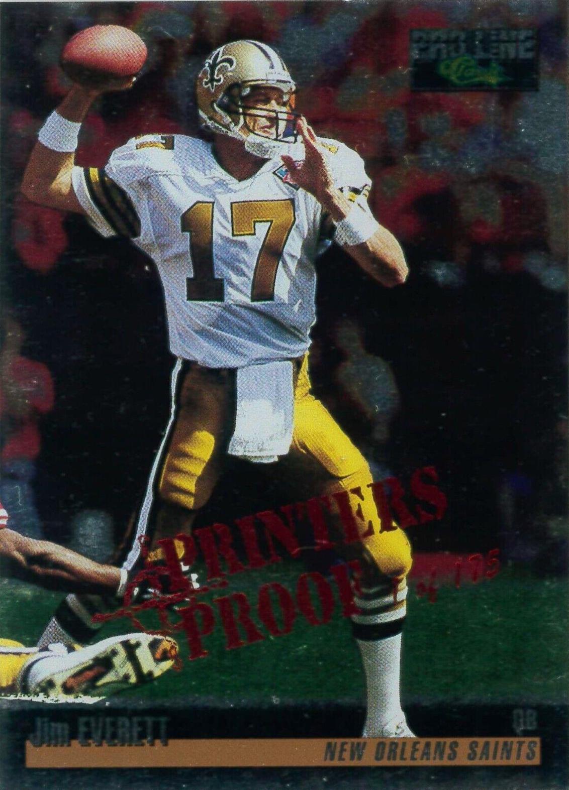 Jim Everett [Printer's Proofs Silver] #204