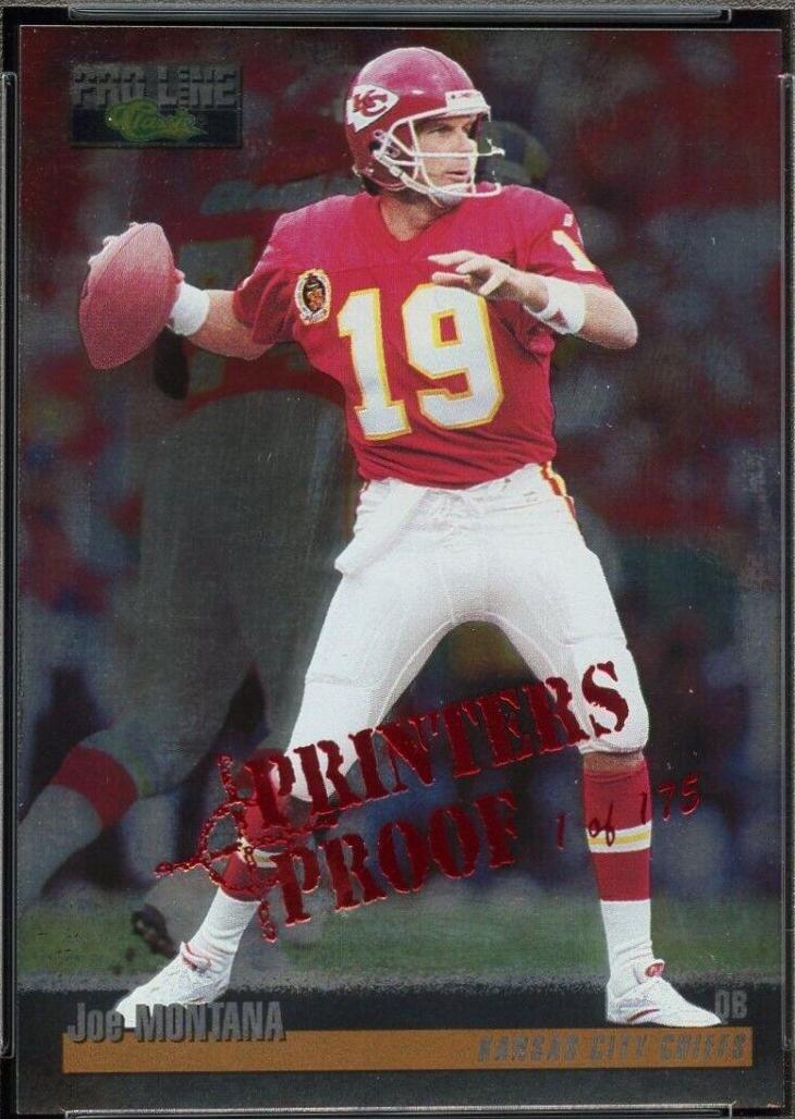 Joe Montana [Printer's Proofs Silver] #12