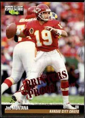 Joe Montana [Printer's Proofs] #12