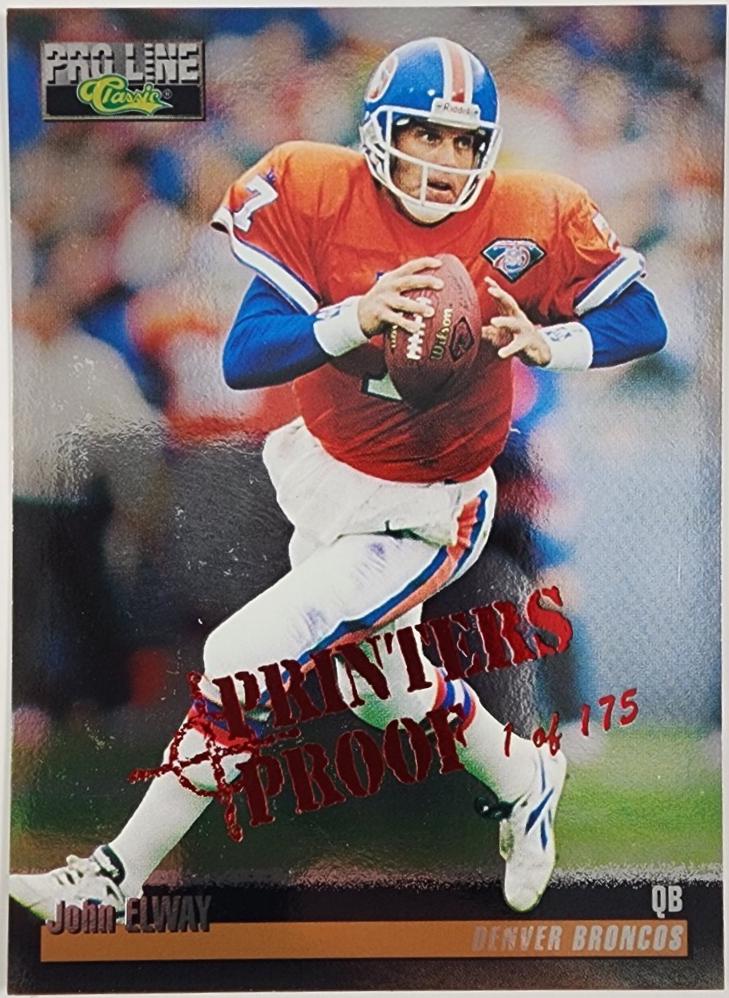 John Elway [Printer's Proofs Silver] #236