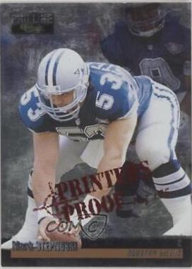 Mark Stepnoski [Printer's Proofs Silver] #156