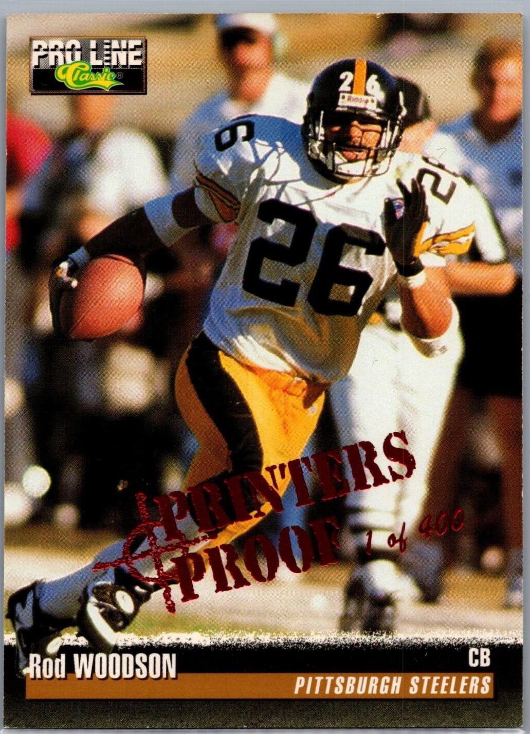 Rod Woodson [Printers Proof Silver] #225