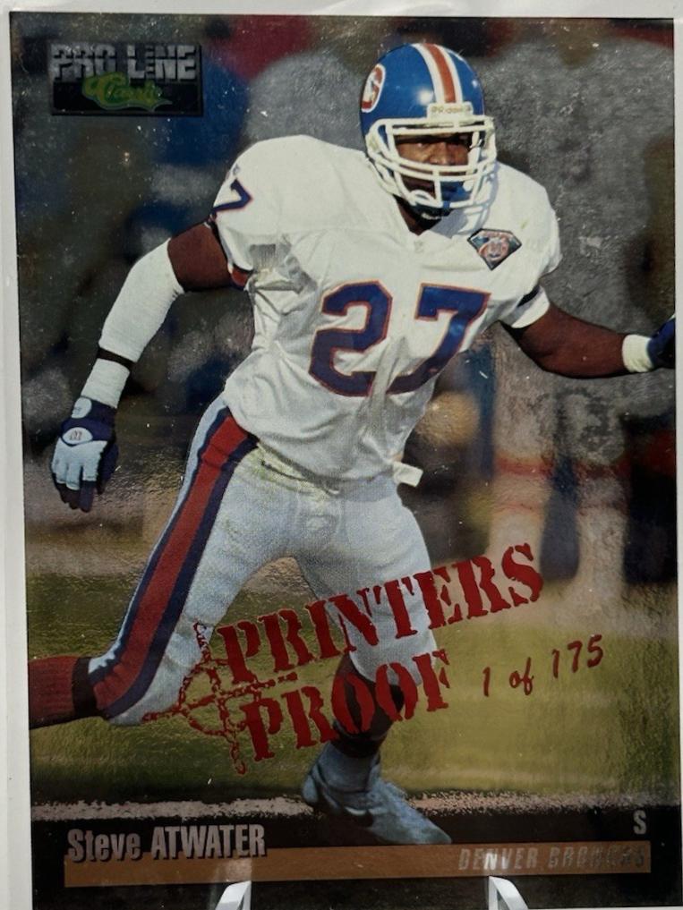 Steve Atwater [Printer's Proofs Silver] #298