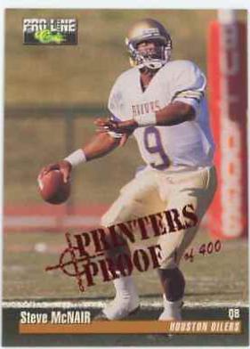 Steve McNair [Printer's Proofs] #99