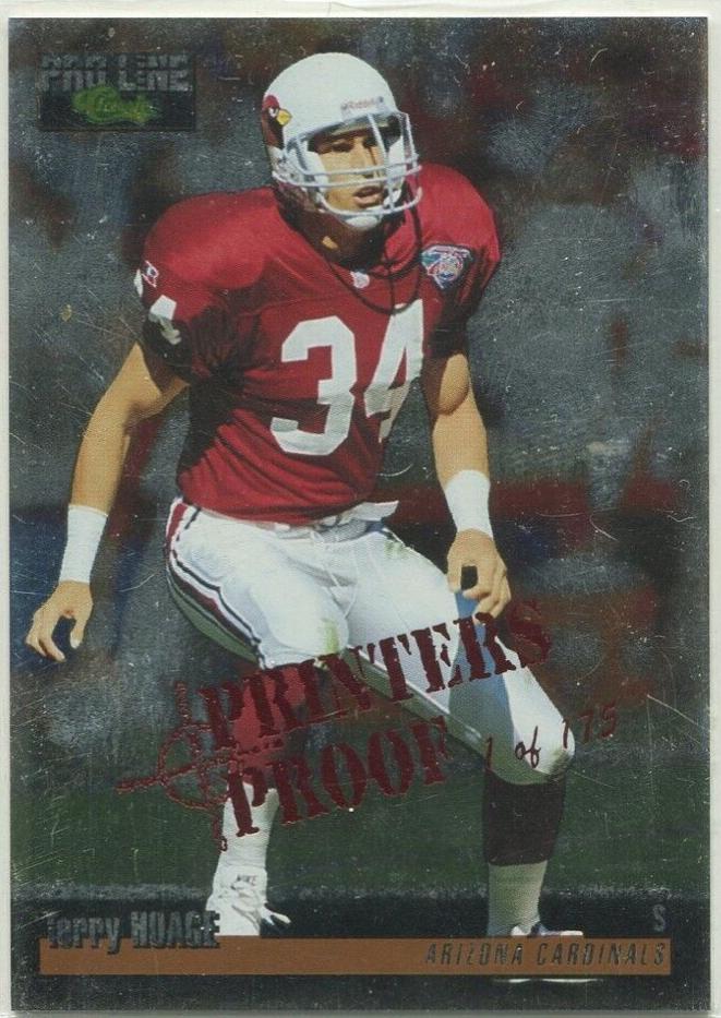 Terry Hoage [Printer's Proofs Silver] #372