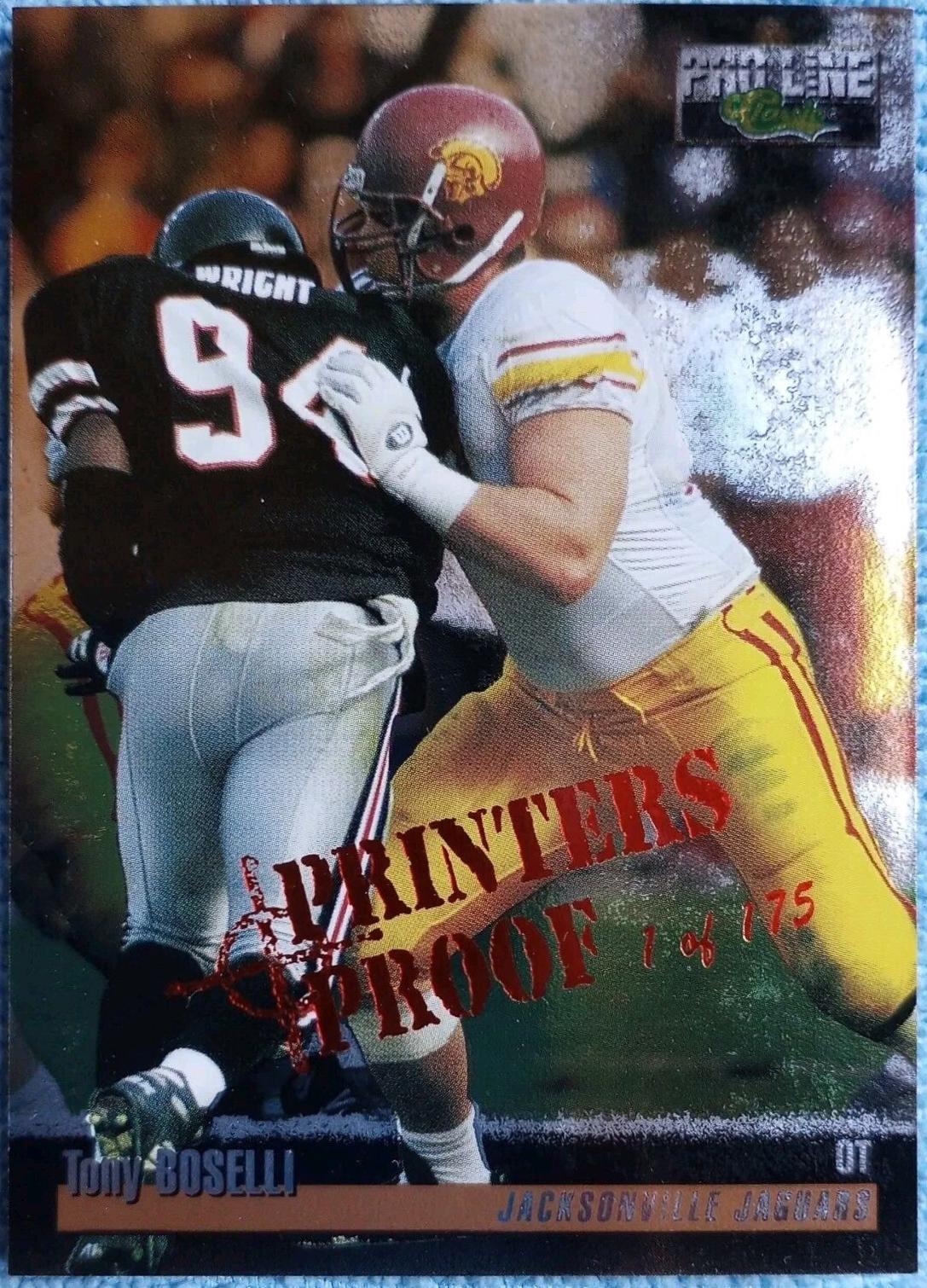 Tony Boselli [Printer's Proofs Silver] #284