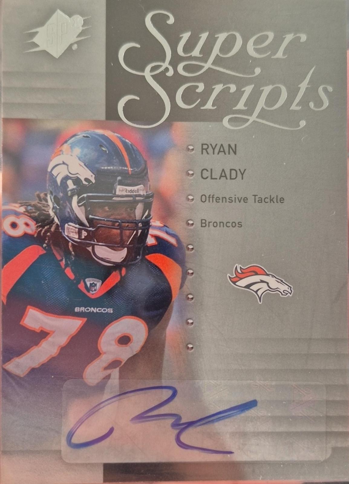 Ryan Clady #S-RC