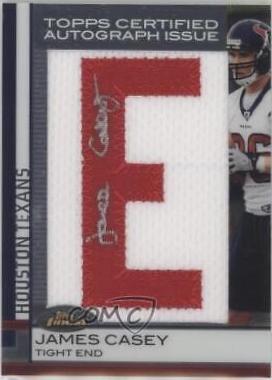 James Casey [Letter Patch Autograph] #102