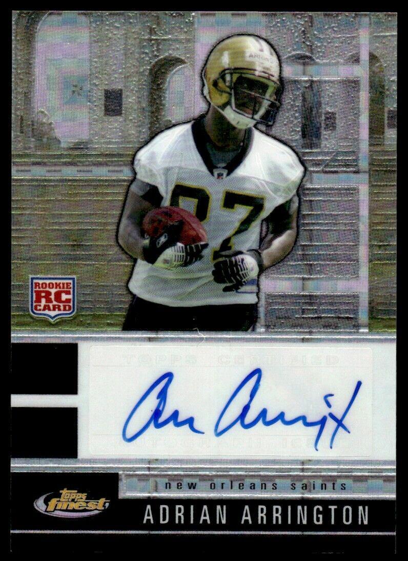 Adrian Arrington [Autograph Black Xfractor] #127