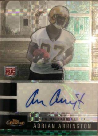 Adrian Arrington [Autograph Green Xfractor] #127