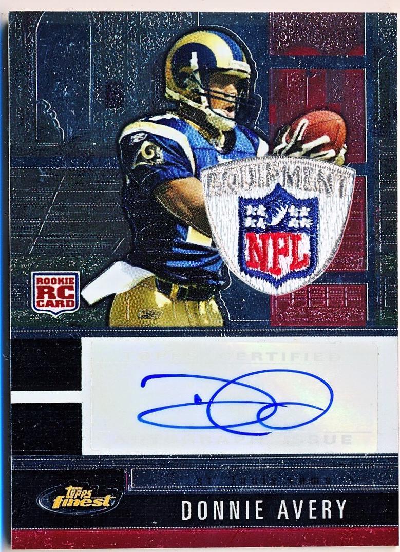 Donnie Avery [Autograph Patches] #128