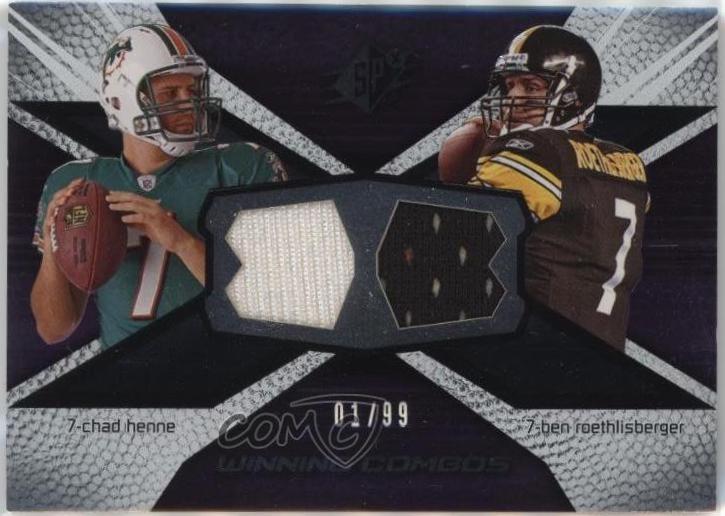 Ben Roethlisberger / Chad Henne [99] #WC14